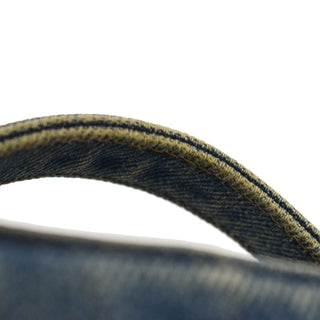 Chanel Vintage Timeless Zip Around Vanity Case Denim