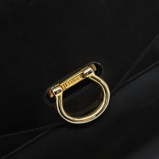 Celine Vintage Top Handle Bag Glazed Leather