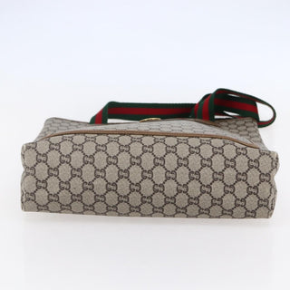 Gucci Vintage Web Strap Tote GG Coated Canvas