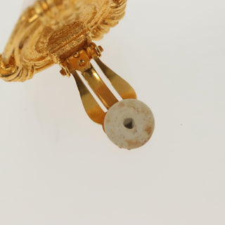 Chanel Vintage CC Earrings Metal