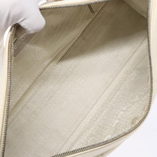 Chanel Square Stitch Duffle Bag Quilted Caviar