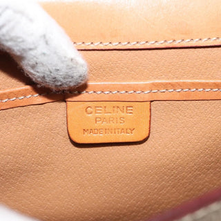 Celine Macadam Shoulder Bag PVC Leather