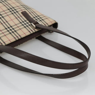 Burberry Nova Check Tote canvas check pattern
