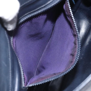 Celine Vintage Macadam Shoulder Bag Canvas and Leather