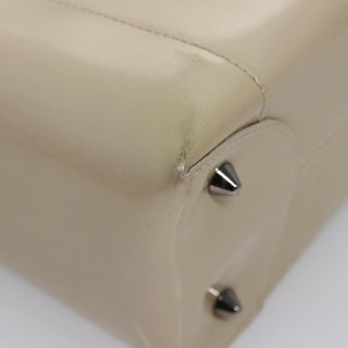 Christian Dior Pearl Lady Dior Bag Patent leather