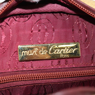 cartier Tasseled Must de Cartier Crossbody Bag Leather