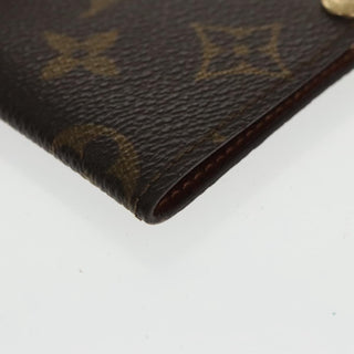 Louis Vuitton Porte Cartes Pression Card Case Monogram Canvas