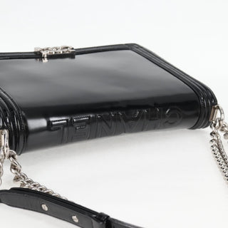 Chanel Reverso Boy Flap Bag Patent