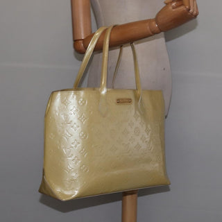 Louis Vuitton Wilshire Handbag Monogram Vernis