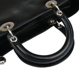 Christian Dior Vintage Lady Dior Patent Patent leather