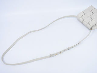 Bottega Veneta Cassette Pouch on Strap Maxi Intrecciato Leather