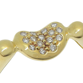 Tiffany & Co. Elsa Peretti Bean Ring 18K Yellow Gold with Diamonds