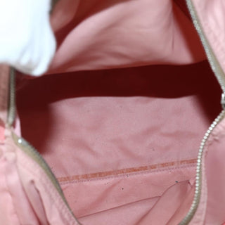 Prada Side Pocket Bauletto Bag Nylon with Leather