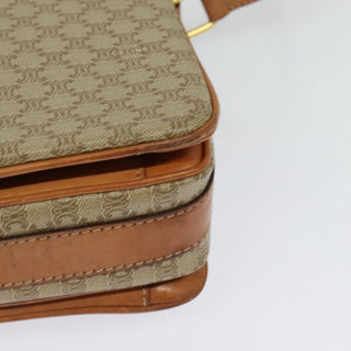 Celine Macadam Shoulder Bag PVC Leather