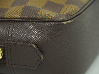 Louis Vuitton Trousse Toiletry Pouch Damier Canvas