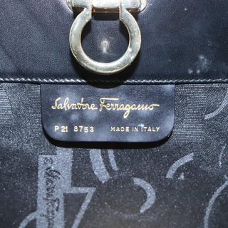 Salvatore Ferragamo Gancini Shoulder Bag Leather