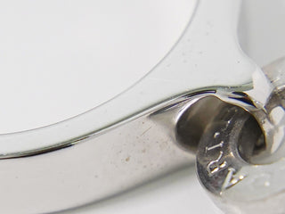 Bvlgari B.Zero1 Element Dangle Charm Ring 18K White Gold with Diamond