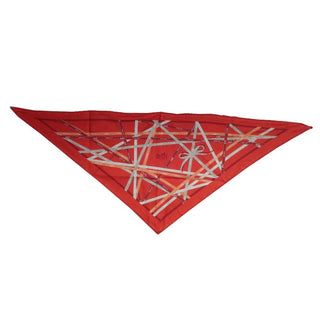 Hermes Triangle Scarves Silk