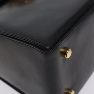 Salvatore Ferragamo Convertible Top Handle Bag Leather