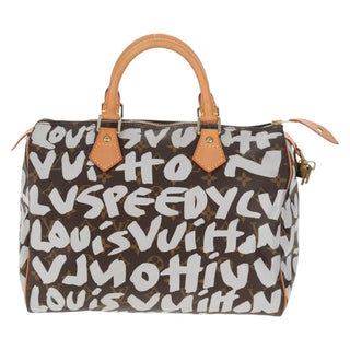 Louis Vuitton Speedy Handbag Limited Edition Monogram Graffiti