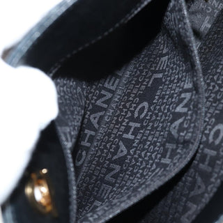 Chanel Crochet CC Drawstring Tote Fabric