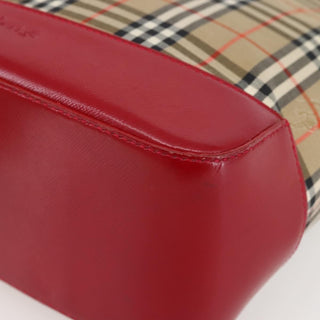 Burberry Nova Check Tote canvas check pattern