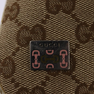 Gucci Flat Messenger Bag GG Canvas