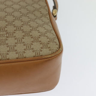 Celine Macadam Shoulder Bag PVC Leather