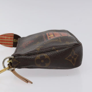 Louis Vuitton Pochette Accessoires Limited Edition Monogram Trunk