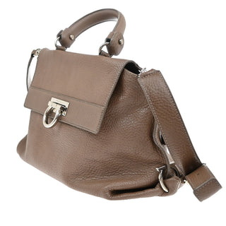 Salvatore Ferragamo Sofia Satchel Leather
