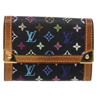 Louis Vuitton Porte-Monnaie Plat Coin Purse Monogram Multicolor