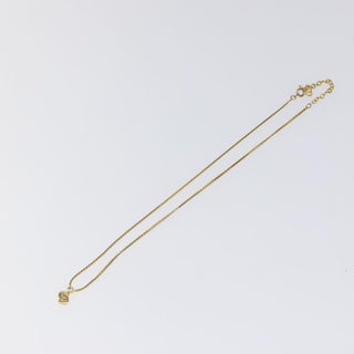 Christian Dior CD Pendant Necklace Gold-plated