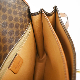 Celine Macadam Shoulder Bag Leather