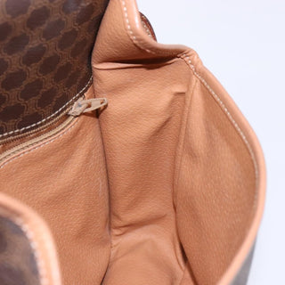 Celine Vintage Macadam Shoulder Bag Canvas