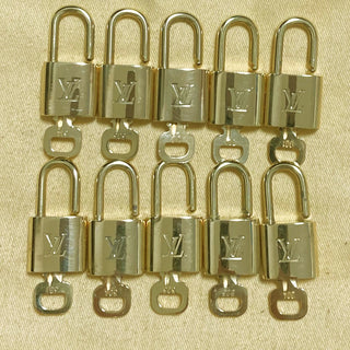 Louis Vuitton Cadenas Bag Charm Gold-plated