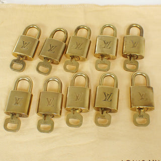 Louis Vuitton Cadenas Bag Charm Gold-plated