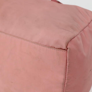 Prada Side Pocket Bauletto Bag Nylon with Leather