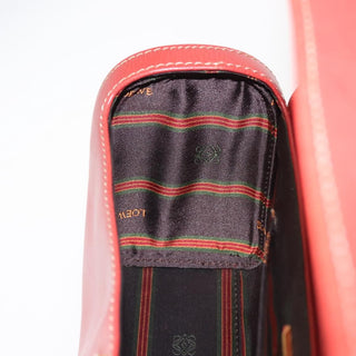 Loewe Vintage Velazquez Top Handle Bag Leather