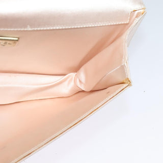 Chanel Camellia Diamante Convertible Clutch Crystal Embellished Satin