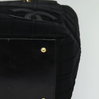 Chanel Chocolate Bar Chain Tote Quilted Jersey