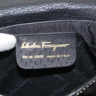 Salvatore Ferragamo Flap Shoulder Bag Leather