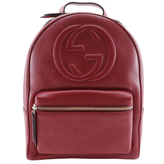 Gucci Soho Chain Backpack Leather