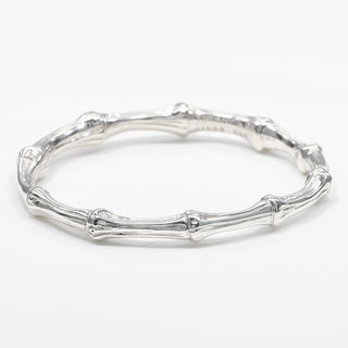 Tiffany & Co. Bamboo Bangle Bracelet Sterling Silver
