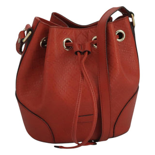 Gucci Bright Bucket Bag Diamante Leather