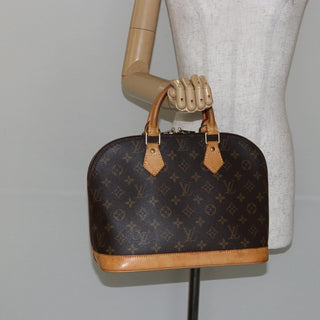 Louis Vuitton Alma Handbag Monogram Canvas
