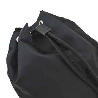 Prada Drawstring Wristlet Bucket Bag Tessuto