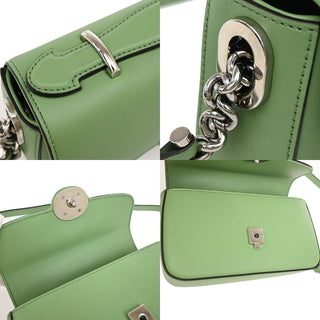 Gucci Petite GG Flap Shoulder Bag Leather