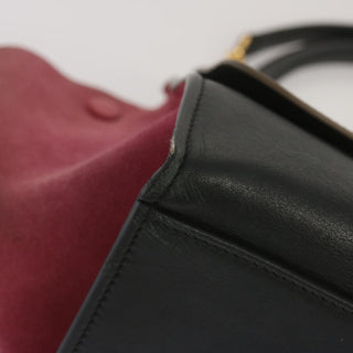 Celine Trapeze Bag Leather with Suede