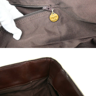 Chanel Shopper Tote Quilted Fabric