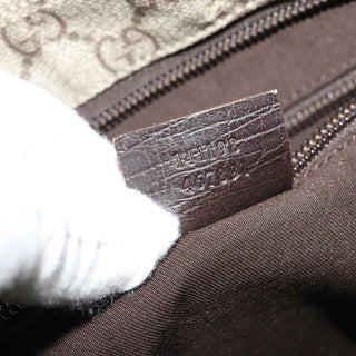 Gucci Zip Top Messenger Bag GG Coated Canvas